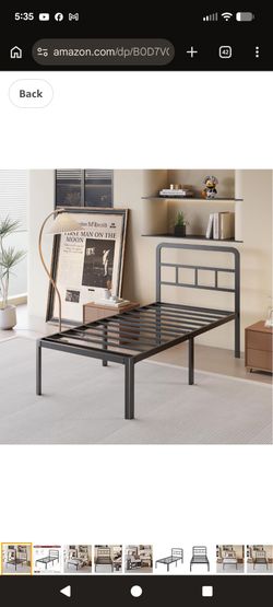 Twin size bed frame