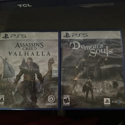 Demon Souls/ AC Valhalla PS5