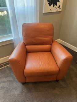 Macy’s Leather Recliner