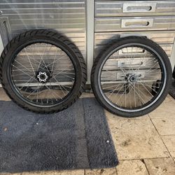 17 Inch Surron Street Wheels Emoto Eride Tires