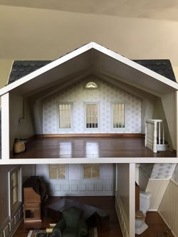 Wooden Dollhouse & Accessories for Sale in Nashua, NH - OfferUp