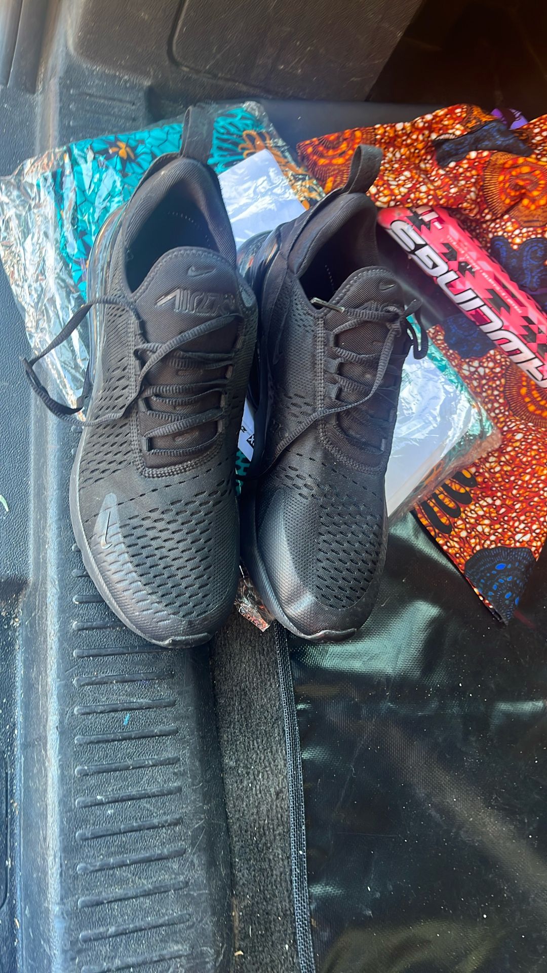 All Black Air Max 270's Size US 13