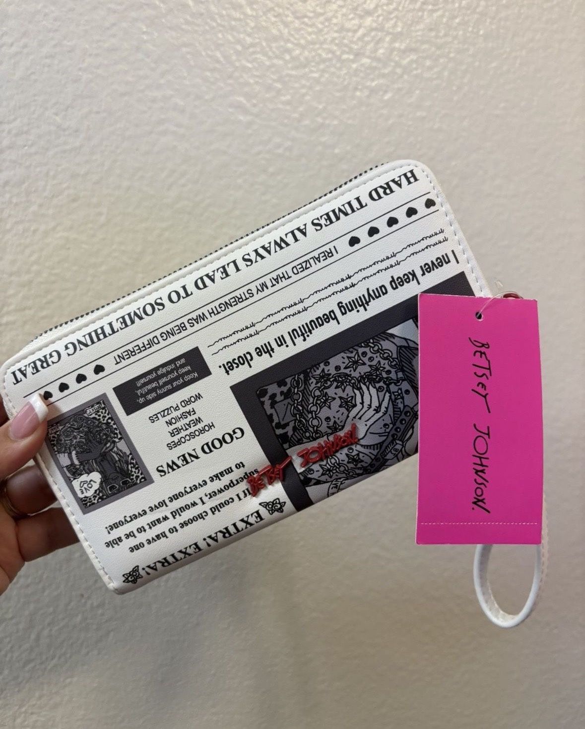 Betsey Johnson Wristlet/wallet