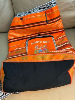 Backpack with Puerto Rico logo