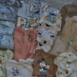 Disney Baby Clothes Bundle 0-6Months