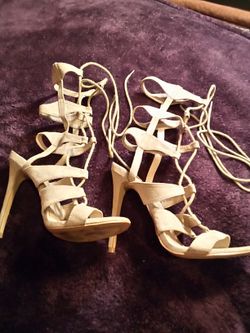 Lace Up Heels