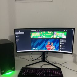 Pc, Monitor , Keyboard 