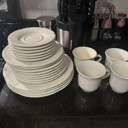 Plate and cup set