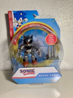 Jakks Pacific Sonic The Hedgehog Mecha Sonic 4" Action Figure