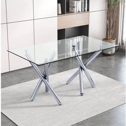 Glass Dining Table 