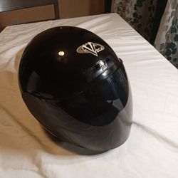 VEGA ALTURA XPV DOT MOTORCYCLE HELMET - BLACK FULL FACE MEN'S SIZE SMALL