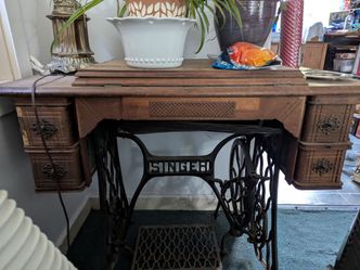 Antique Treadle sewing machine