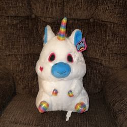 Unicorn Belly Buddy (Blue Nose)