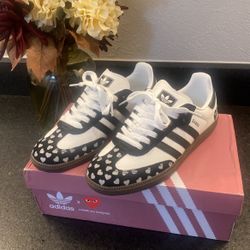 adidas gazelle silver green womens Custom Adidas Samba x CDG Sky Blue  JWCKICKS