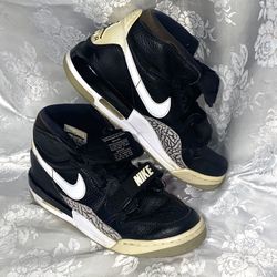 Nike Air Jordan Legacy 312 Black Cement 2018 AT4040-001 US 7 Youth Pre-owned