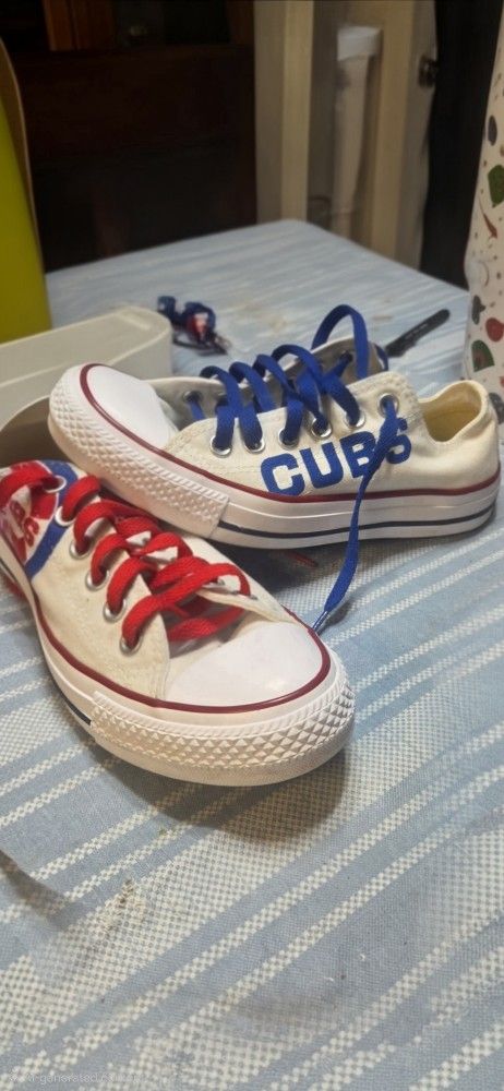 Chicago Cubs Converse Chucks