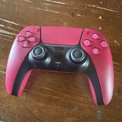 Red And Black PlayStation 5 Controller