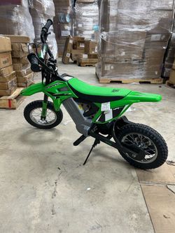 Hyper Toy Company, HPR350 24V Electric Dirt Bike, Children Ages 13+, up to 14 MPH, Green