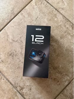 New Go Pro 12 Black.