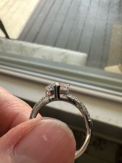 Heart shaped ring size 6 1/2