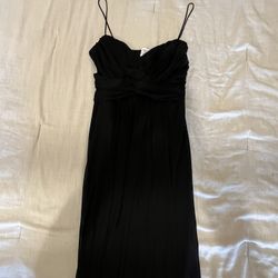 Juniors Black Dress