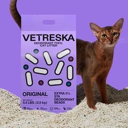 Original tofu cat litter 4 pack