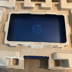 Blue HP Laptop  (Model 14-dq0726ds)