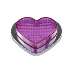 BRAND NEW 2PCS Purple Heart Shaped Side Marker / Accessory / Led Light / Turn Signal