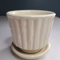 Vintage McCoy Pottery Bamboo Planter