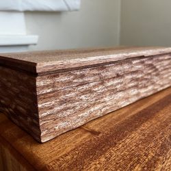 Mahogany Jewelry/ keep sake box