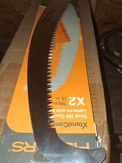 Fiskars XtendControl 15 Inch Hook Bill Pole Saw Attachment