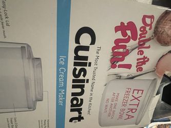 New Ice Cream Maker 