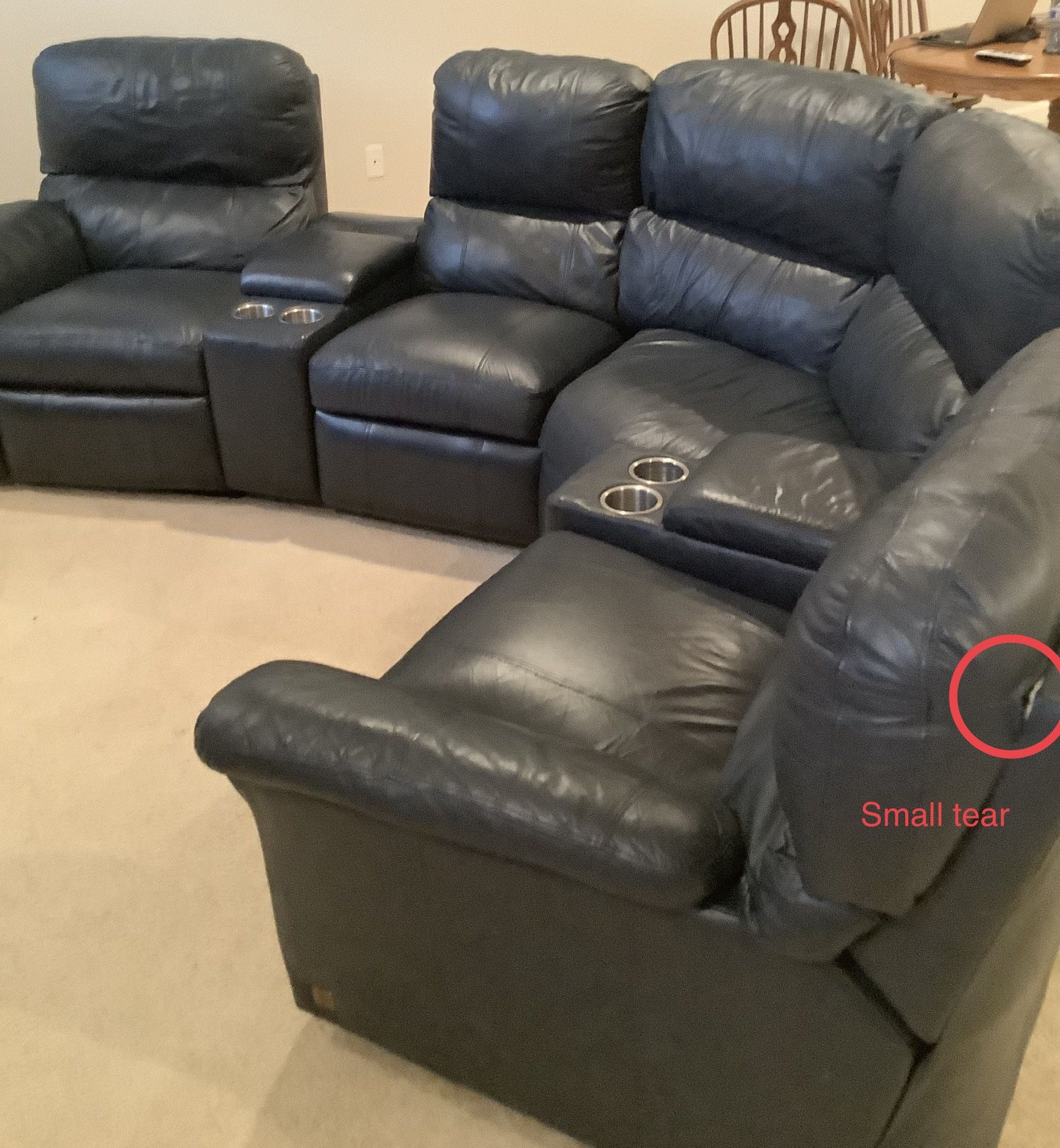 Couch, 6 piece sectional