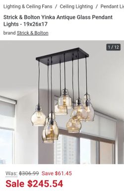 Glass Pendant Lights.