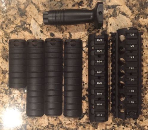 New in Box P&S Products 4U486 USGI Quad Rail System KAC Ras System !