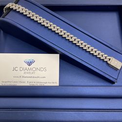 Brazalete Cubanlink 10mm Diamonds 💎 