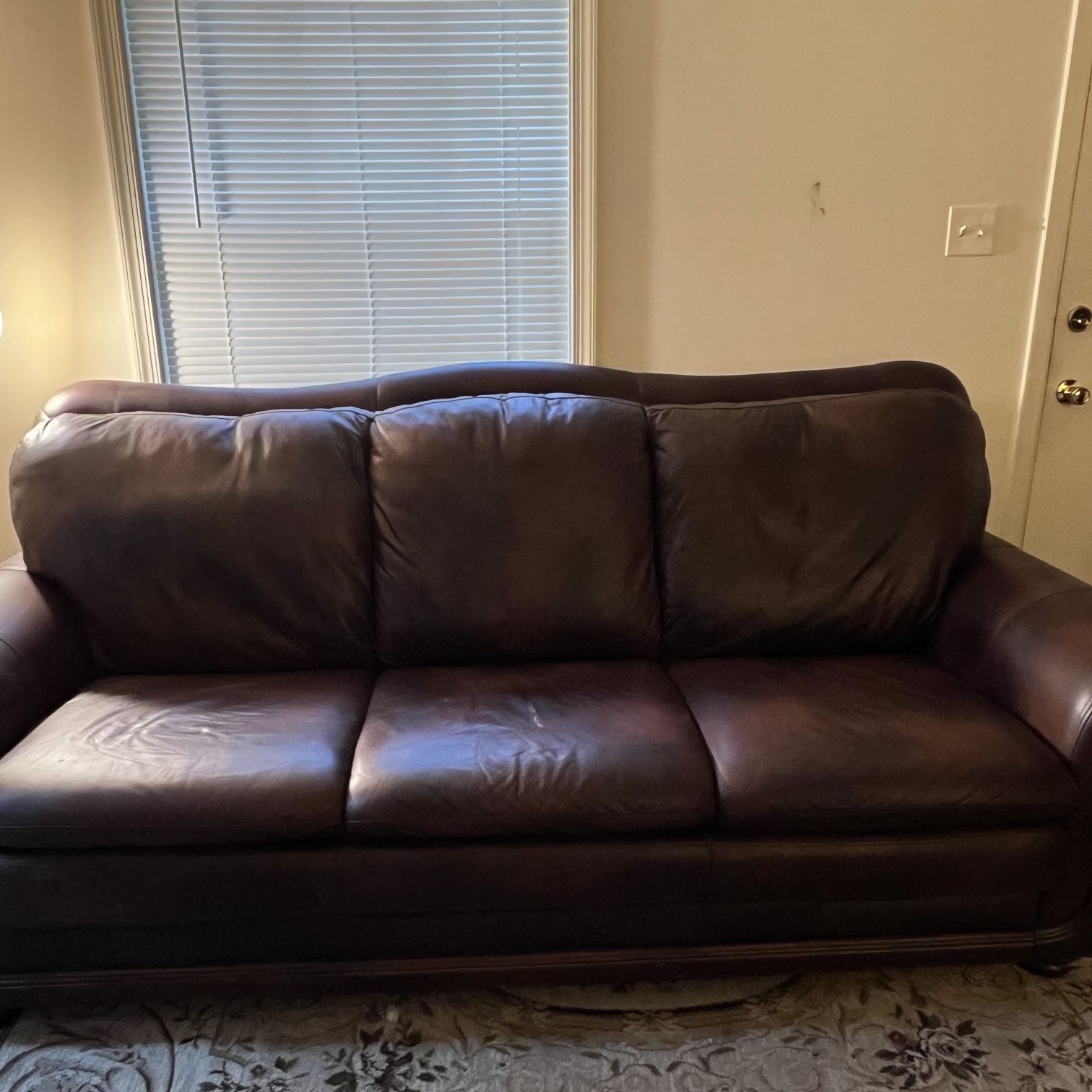 Arizona Leather Sofa & Loveseat