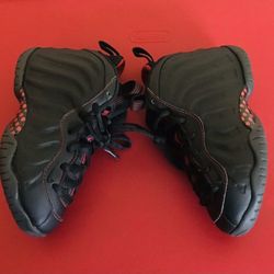 Nike Little Posite One 'Bred' Sz 10.5C
