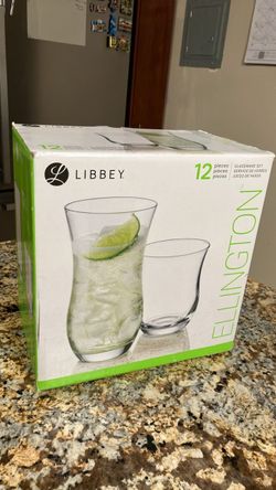 Libbey 12- piece glassware set