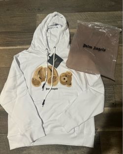 Palm Angels Kill The Bear Hoodie White