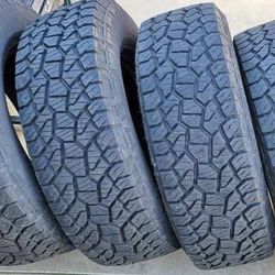 275/70r18 hankoon tires en excelentes condiciones de vida las 4