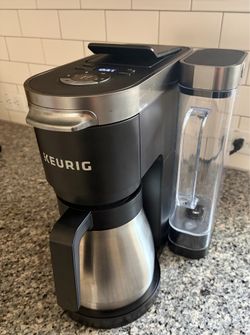 Premium Keurig K-Duo Plus Dual Coffee Maker & Stainless Thermal Carafe