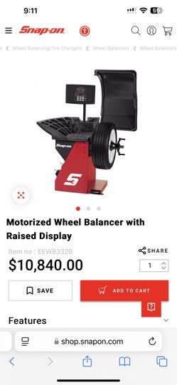 SnapOn Wheel Balancer