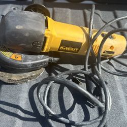 DeWalt Tools DW443 6 inch Right Angle Random Orbit Sander with Electronic Variable Speed Home Shop Garage Job site Work Tool