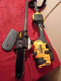 60 volt DeWalt brushless Pole saw tool only $$200