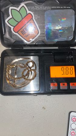 9.88g of gold