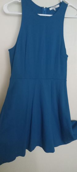 Royal Blue Sleeveless Dress