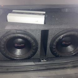 American Bass 15” 4000w Subwoofer With Box