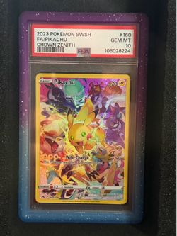 Pikachu 160/159 PSA10