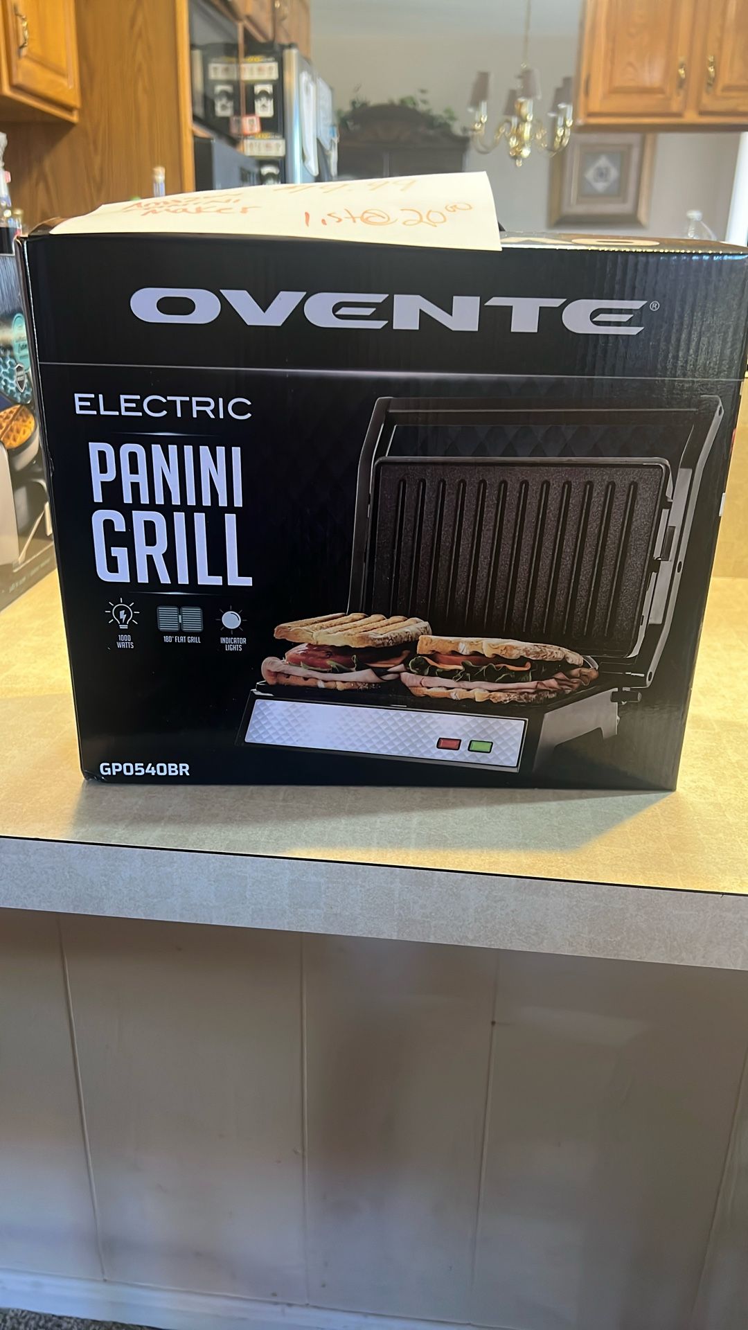 Ovente Panini Grill